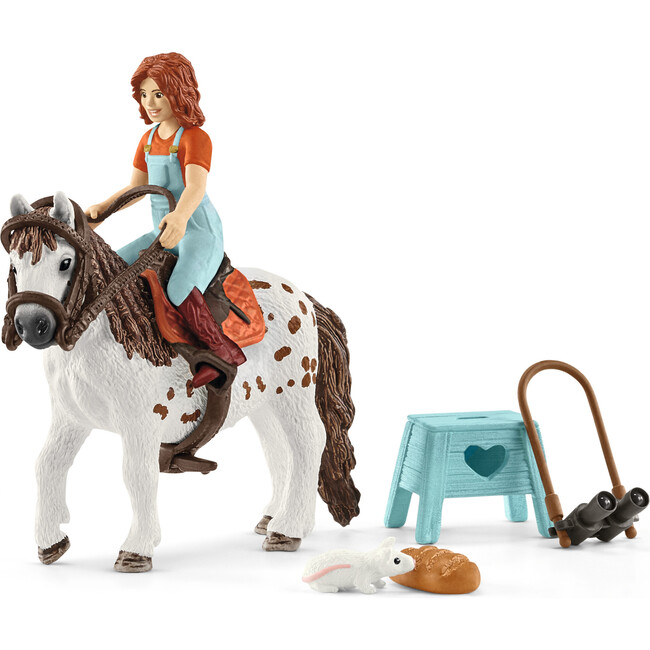 Schleich Horse Club: Mia & Spotty - Horse & Rider Figurine Playset