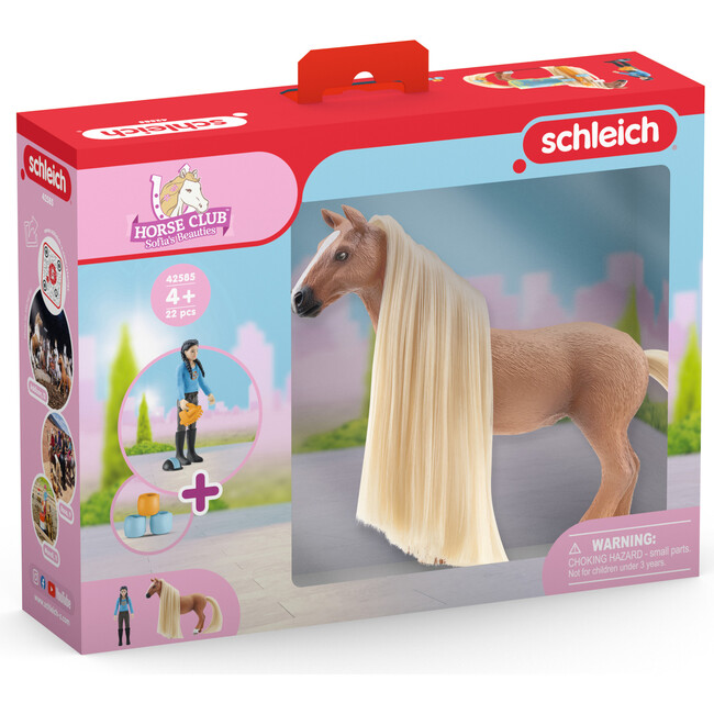 Schleich Sofia's Beauties: Starter Set Kim & Camamelo - 8pc Playset - Playsets - 3