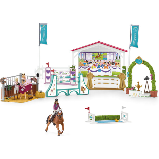 Schleich Horse Club: Friendship Horse Tournament -36pc Playset