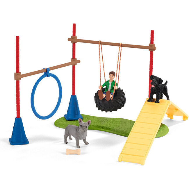 Schleich Farm World: Puppy Agility Training - 14 Piece Playset