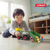 Schleich Farm World: Tractor With Trailer - Farm Work Figurine Playset - Playsets - 2