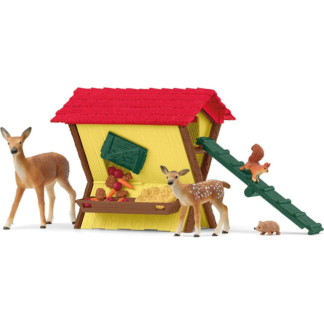 Schleich Farm World: Feeding The Forest Animals - Figurine Playset - Playsets - 2