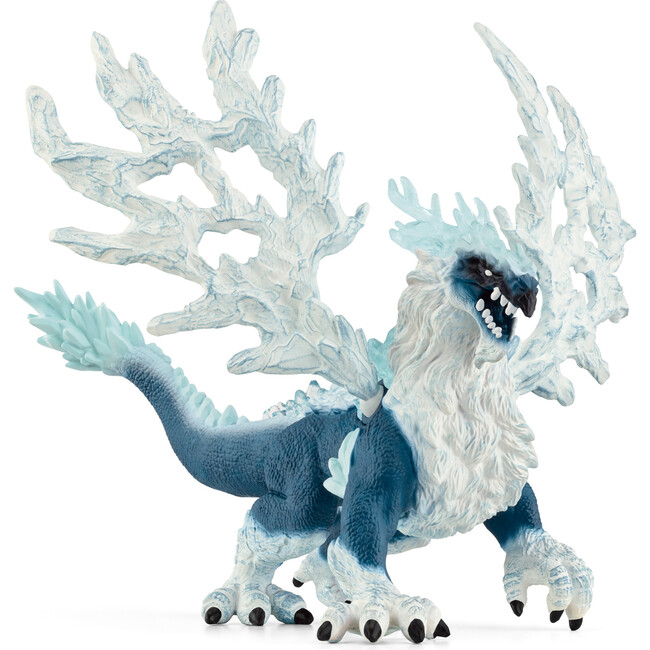 Schleich Eldrador Creatures: Ice Dragon - White & Blue - Fantasy Action Figure