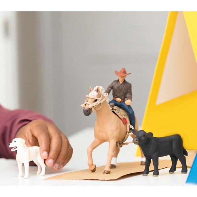 Schleich Farm World: Western Riding Adventures - 6 Piece Playset - Playsets - 3