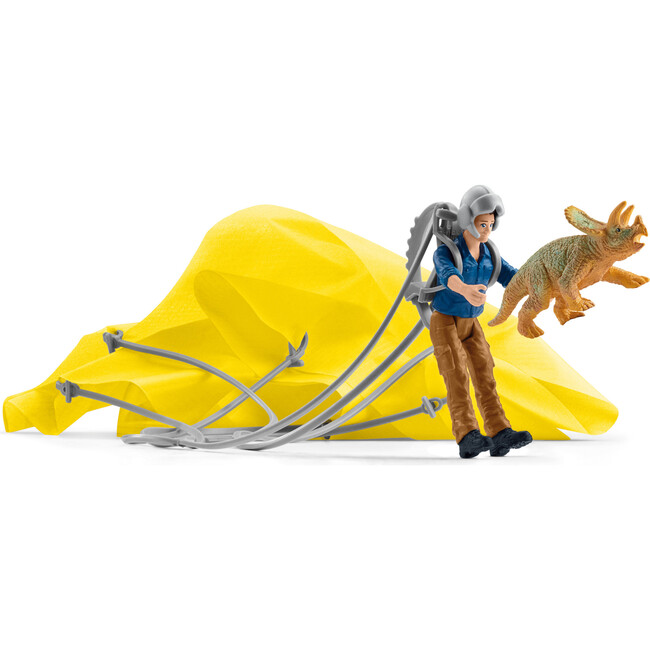 Schleich Dinosaurs: Parachute Rescue - Dino Figurine Playset