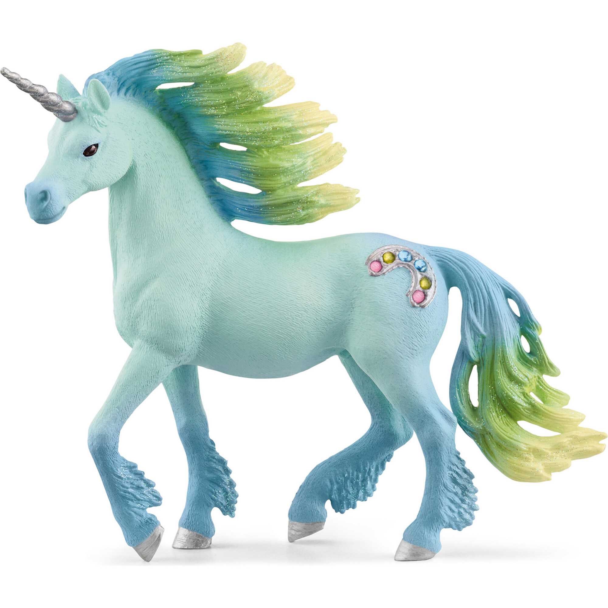 Schleich Bayala: Marshmallow Unicorn Stallion - Magical Figurine - Playsets - 1