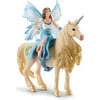 Schleich Bayala: Eyela Riding On Golden Unicorn - 3pc Figurine Playset - Playsets - 1 - thumbnail