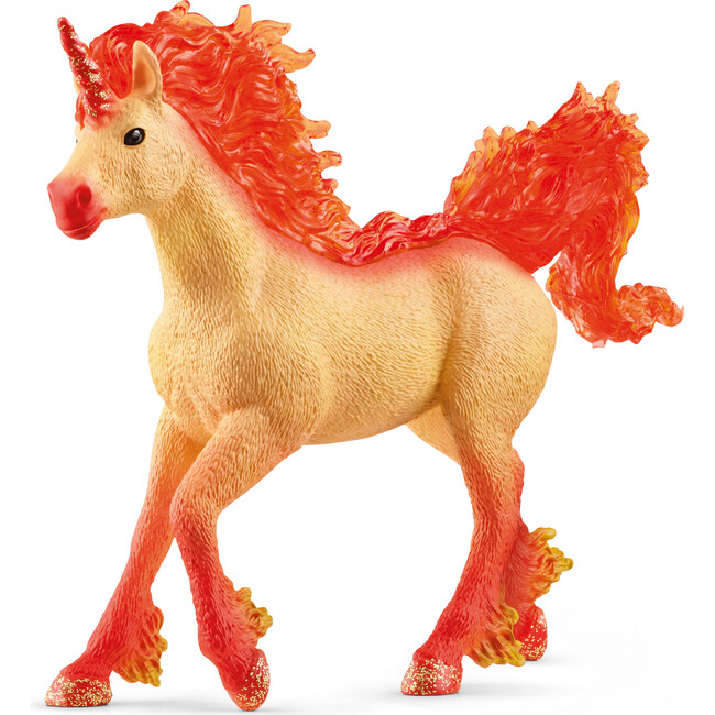 Schleich Bayala: Elementa Fire Unicorn Stallion - Magical Figurine