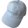 Kid's Bloomy Embroidered Adjustable Strap Baseball Cap, Blue - Hats - 1 - thumbnail