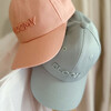 Kid's Bloomy Embroidered Adjustable Strap Baseball Cap, Blue - Hats - 2