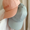Kid's Bloomy Embroidered Adjustable Strap Baseball Cap, Pink - Hats - 3
