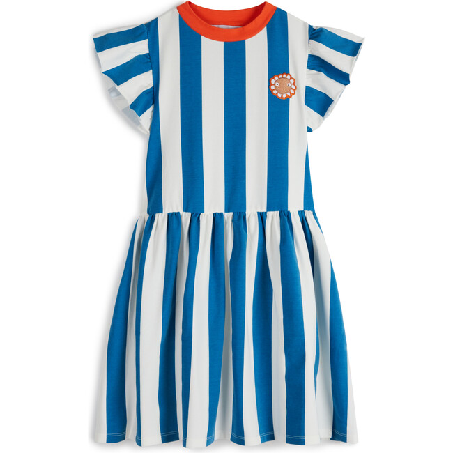 Jacinta Striped Short Sleeve Dress, Sailor