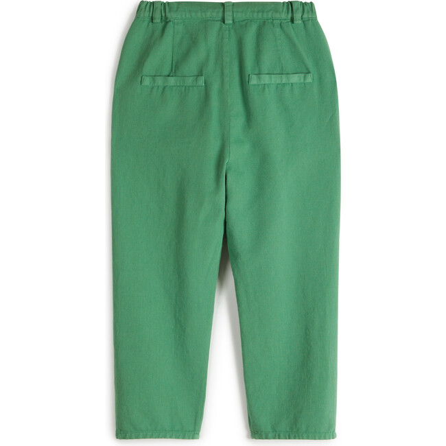 André Pleated Trousers, Stone Green - Pants - 2