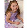 Purple Party Sequins Dress - Costumes - 2