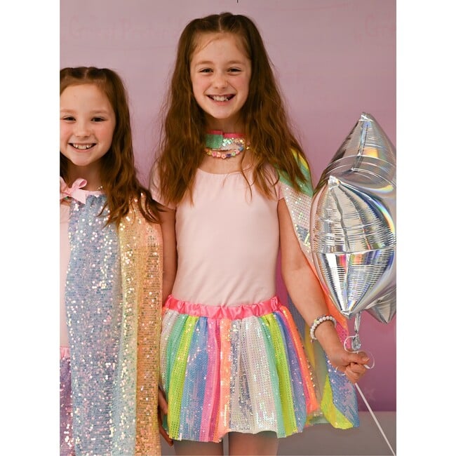 Stripy Sequins Skirt, Size 4-6 - Costumes - 2