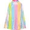 Stripy Sequins Cape, Size 4-6 - Costumes - 3