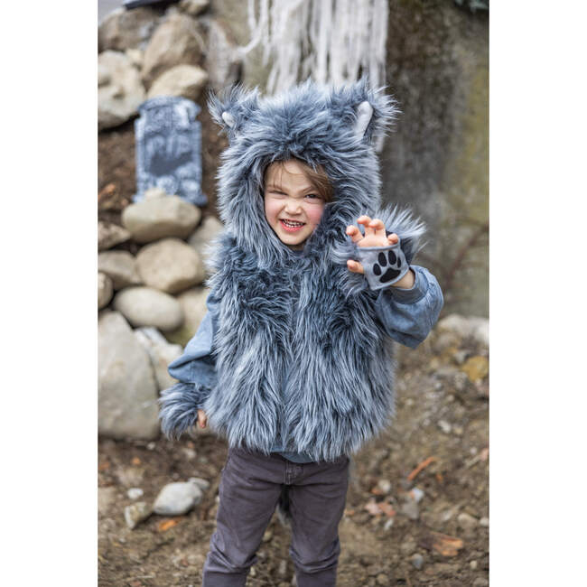 Big Bad Wolf Vest with Gloves - Costumes - 4