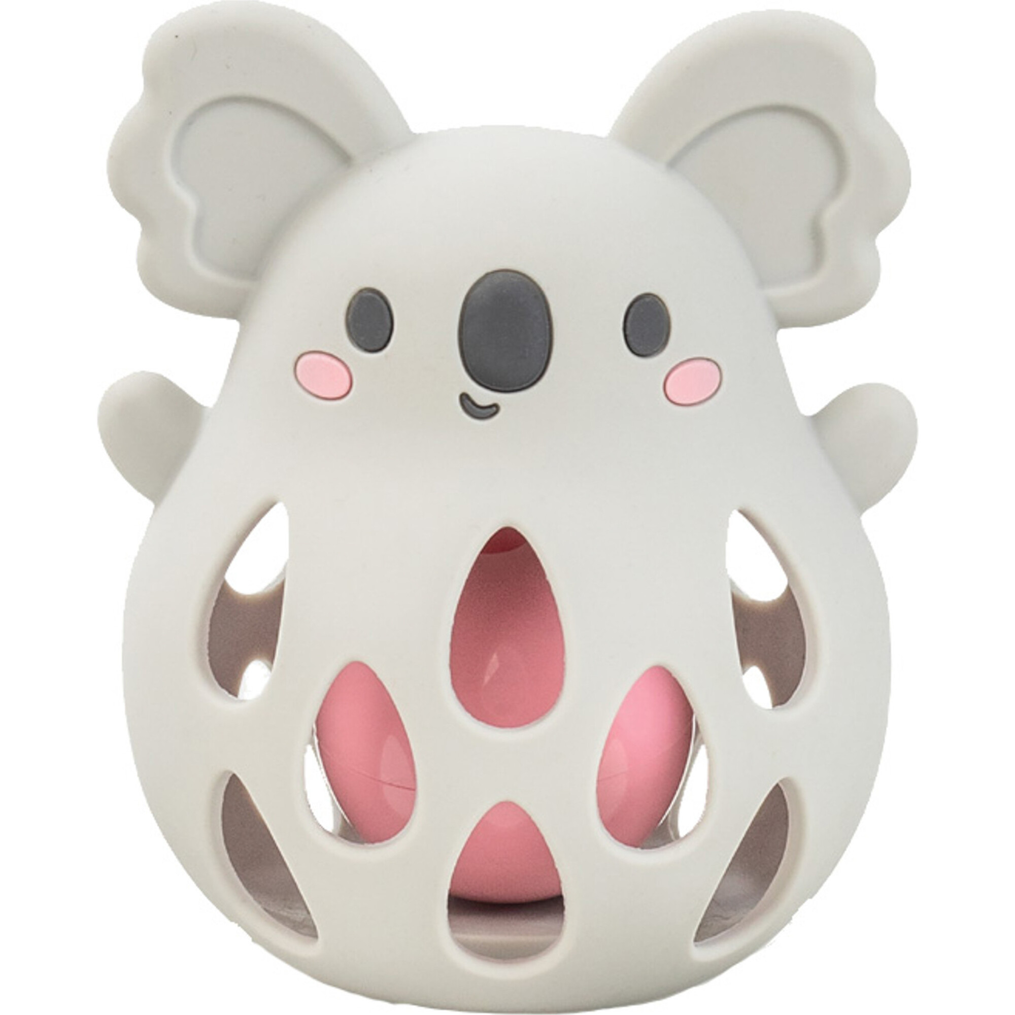 Tiger Tribe: Silicone Rattle - Koala Soothing Sensory Toy - Developmental Toys - 1