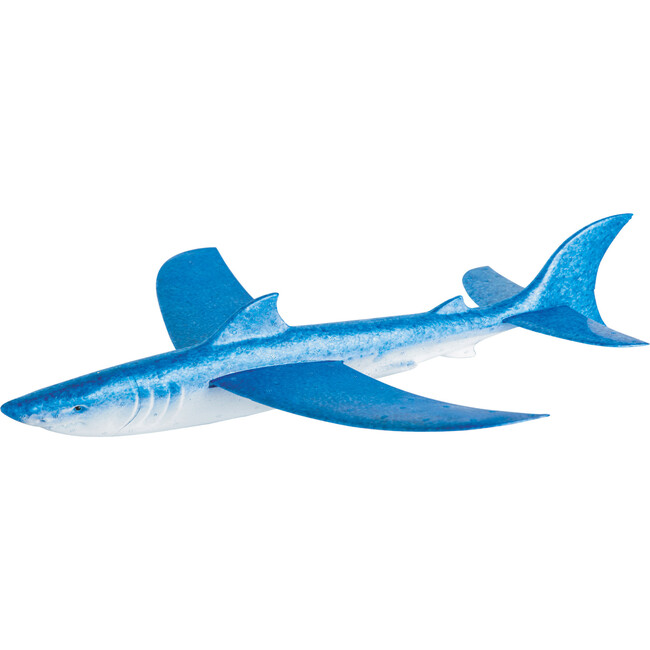 Tiger Tribe: Shark Glider - Glides Over 40m (120 Feet), Foam Flying Toy