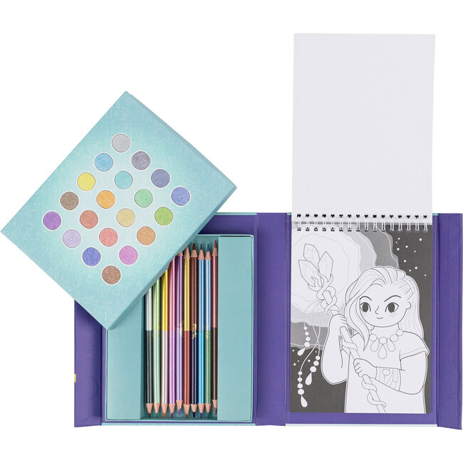 Tiger Tribe: Pencil Art - Metallic Blend & Shade Drawing Activity Set