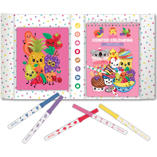 Tiger Tribe: Scented Coloring - Fruitie Cutie Activity Set