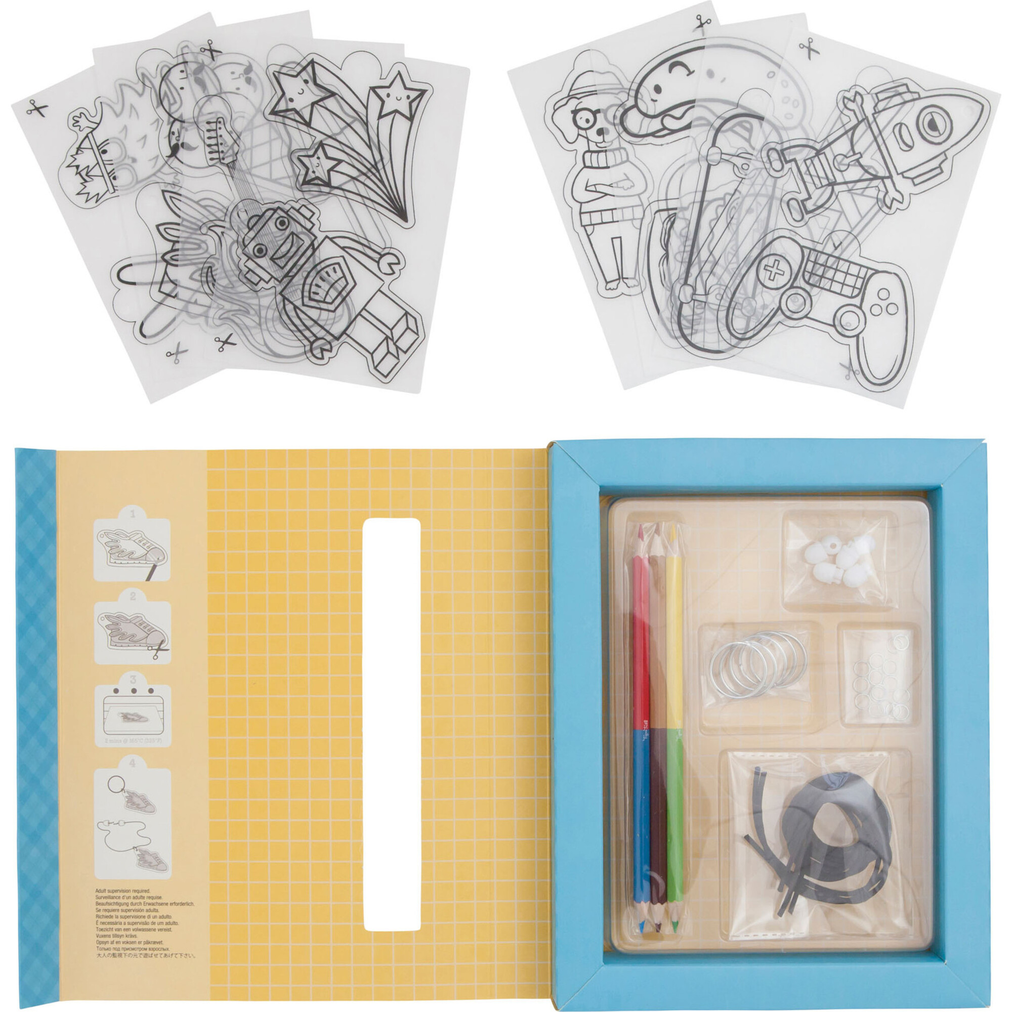 Tiger Tribe: Shrinkies - Ultimate Collection Craft Kit - Arts & Crafts - 1
