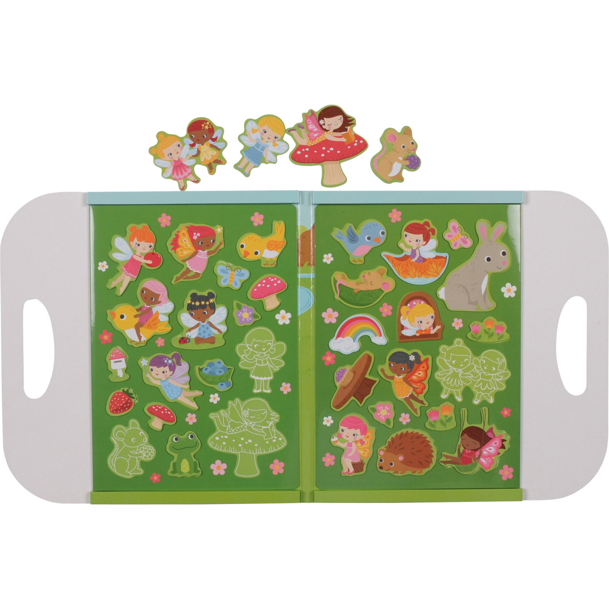 Tiger Tribe: Magna Carry - Forest Fairies Fold Out Magnetic Play Scene - Play Kits - 1