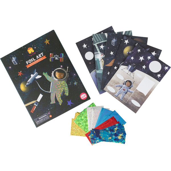 Tiger Tribe: Foil Art - Space Adventures Activity Set - Tiger Tribe ...