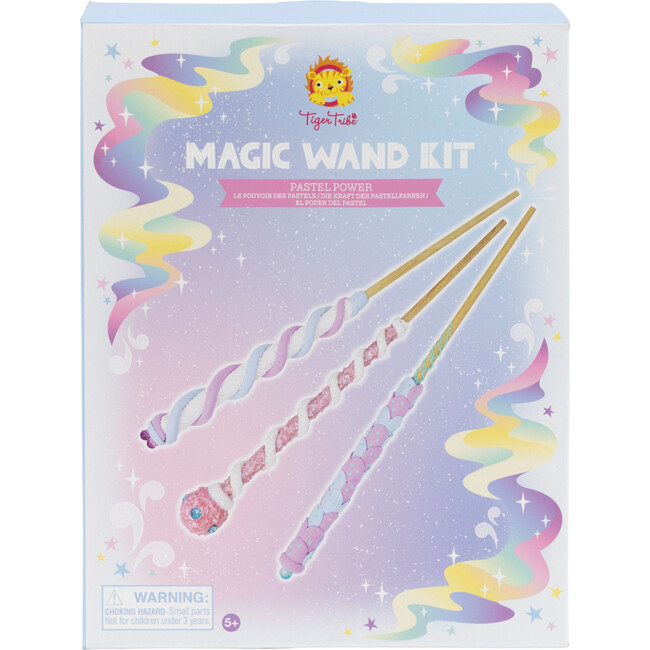 Tiger Tribe: Magic Wand Kit - Pastel Power - Arts & Crafts - 2