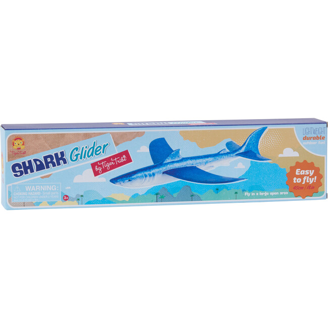 Tiger Tribe: Shark Glider - Glides Over 40m (120 Feet), Foam Flying Toy - Outdoor Games - 2