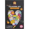 Tiger Tribe: Neon Coloring Set - Glow Friends Activity Set w/ Stickers - Coloring - 2