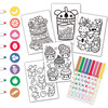 Tiger Tribe: Scented Coloring - Fruitie Cutie Activity Set - Coloring - 3