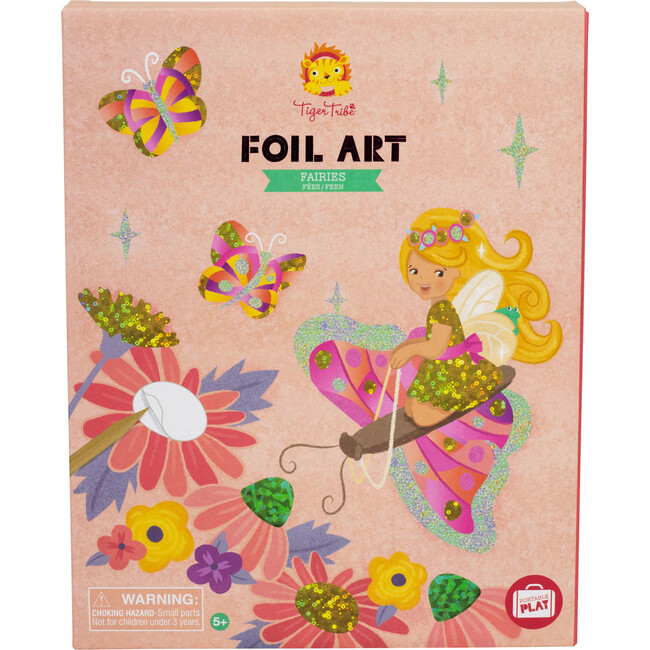 Tiger Tribe: Foil Art - Fairy - Activity Set - Arts & Crafts - 2