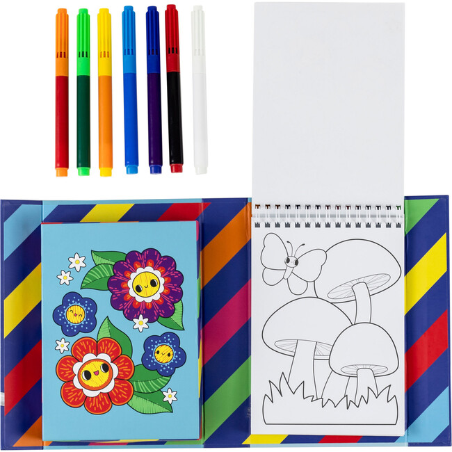 Tiger Tribe: Color Change Coloring Set - Garden Friends Activity Set