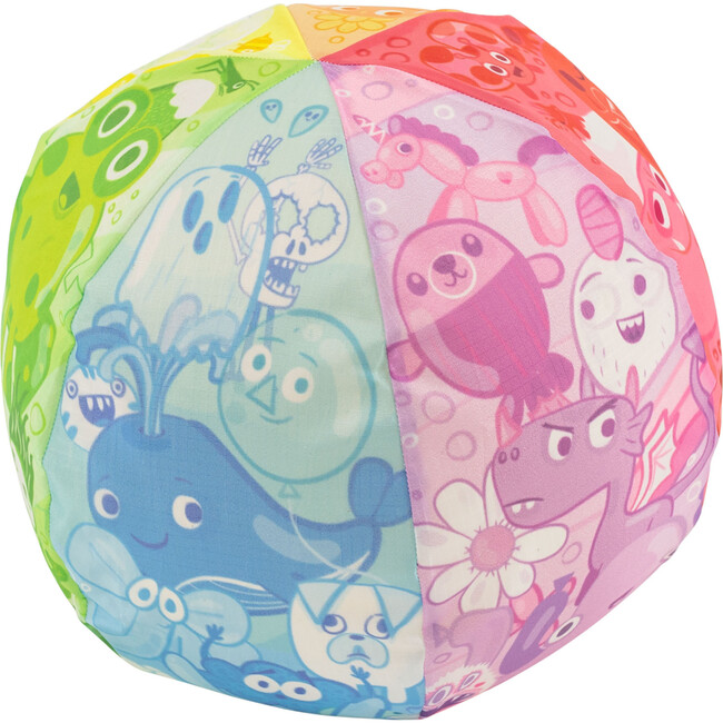 Tiger Tribe: Balloon Ball - Around The Rainbow - Sturdy Fabric Cover