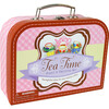 Suitcase: Tea Time Paint & Pretend - 17 Piece Mini Tea Set - Arts & Crafts - 1 - thumbnail