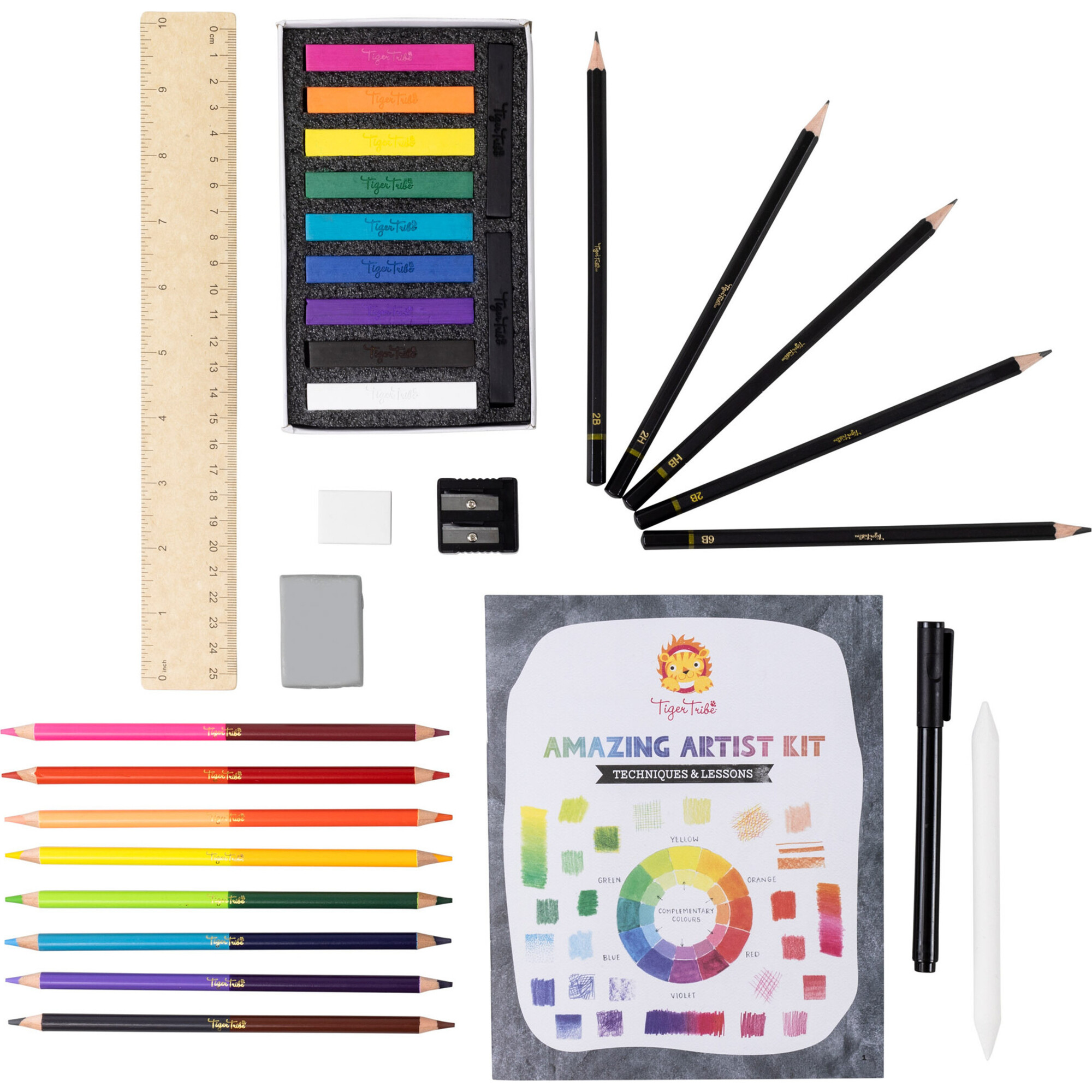 Tiger Tribe: Amazing Artist Kit - All-In-1 Set - Arts & Crafts - 1