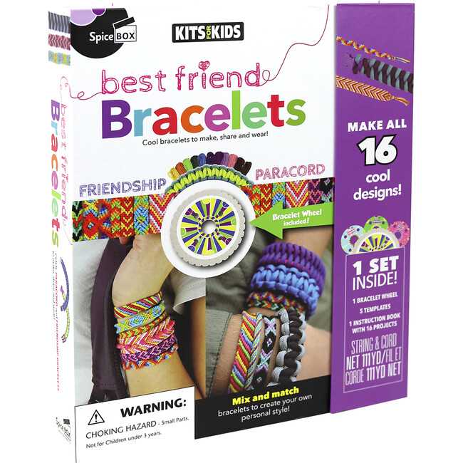 Kits For Kids: Best Friend Bracelets - DIY String Jewelry Kit