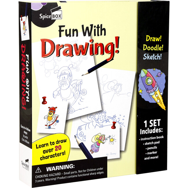 Fun With: Drawing - Learn To Draw Creative Art Activity Kit