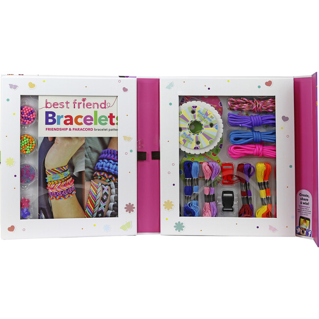 Kits For Kids: Best Friend Bracelets - DIY String Jewelry Kit - Arts & Crafts - 2