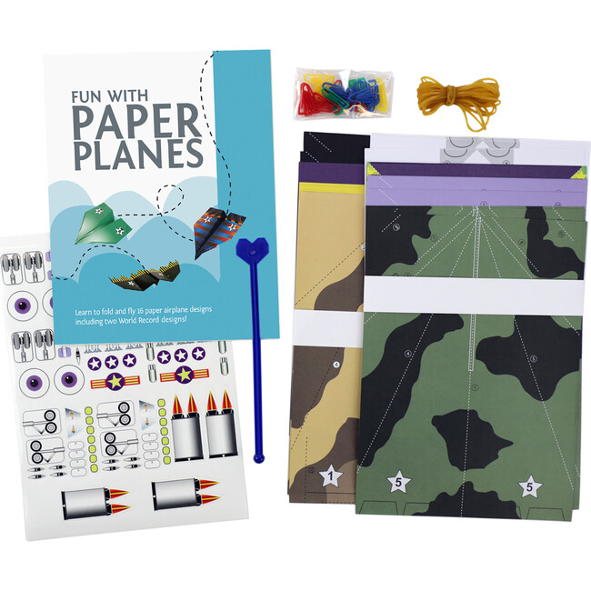 Kits For Kids: Ultimate Flying Paper Planes - Build & Fly Activity Set - Arts & Crafts - 3