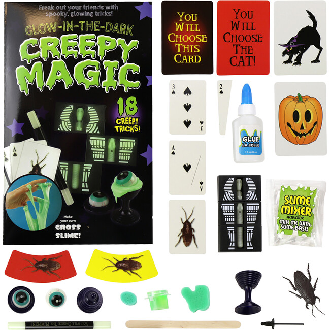 Play Box: Glow-In-The Dark Creepy Magic, Kids Ages 8+ - Arts & Crafts - 3