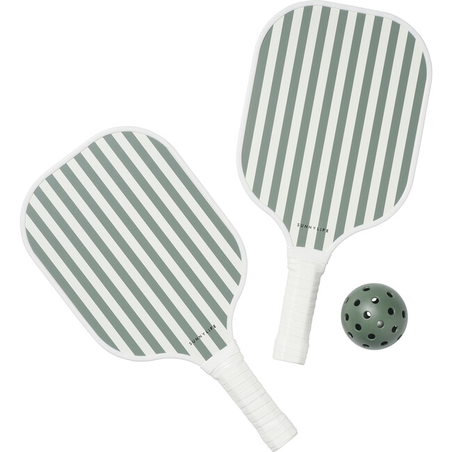 Sunnylife: Pickleball Set - The Vacay Olive - Outdoor Sport