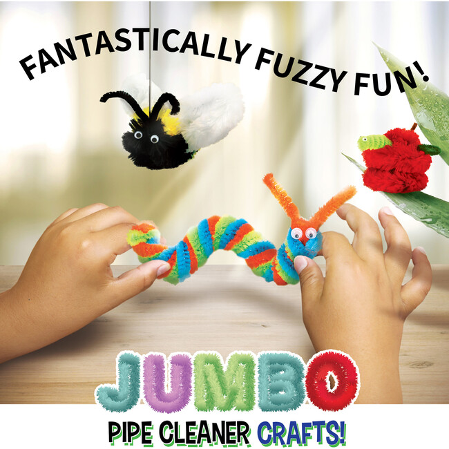 Make & Play: Jumbo Pipe Cleaner Crafts Activity Kit - Arts & Crafts - 6