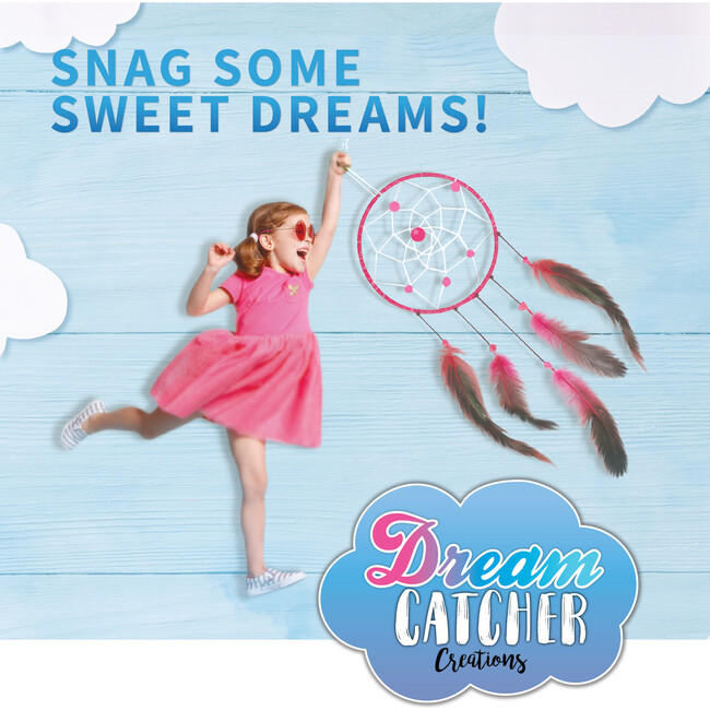 Kits For Kids: Dream Catcher Creations - DIY Activity Set - Arts & Crafts - 7