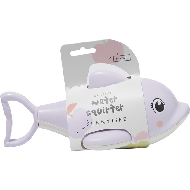 Sunnylife: Water Squirters - Dolphin Pastel Lilac - Pull Handle To Fill With Water - Water Toys - 4