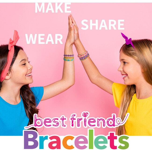 Kits For Kids: Best Friend Bracelets - DIY String Jewelry Kit - Arts & Crafts - 7