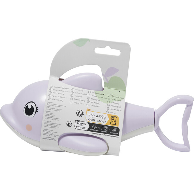 Sunnylife: Water Squirters - Dolphin Pastel Lilac - Pull Handle To Fill With Water - Water Toys - 5