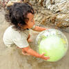 Sunnylife: 3D Inflatable Beach Ball - Cookie The Croc Light Khaki - Pool Toys - 3