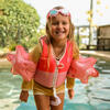 Sunnylife: Buddy Float Bands - Melody The Mermaid Strawberry - Inflatable Arm Floatation Devices - Pool Floats - 4